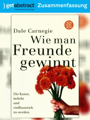 cover image of Wie man Freunde gewinnt (Zusammenfassung)